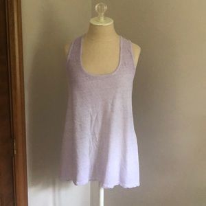 Anthropologie Purple Swing Tank XL